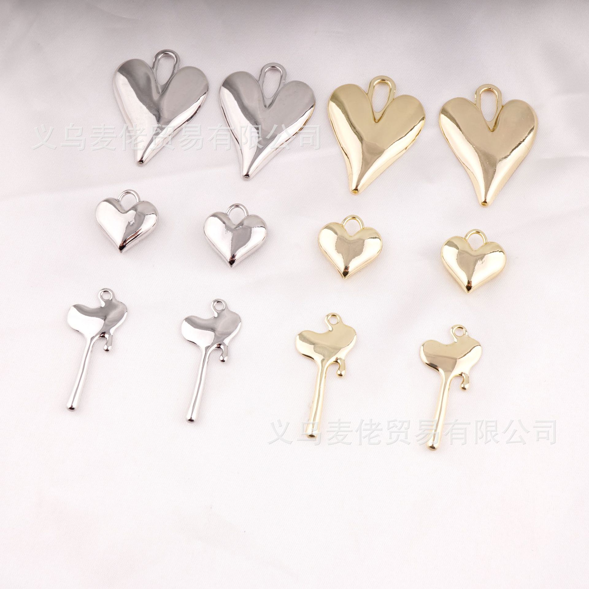 Panjia micro-inlaid zircon dog tag pendant accessories, copper gold-plated jewelry, fashionable and simple design pic 3