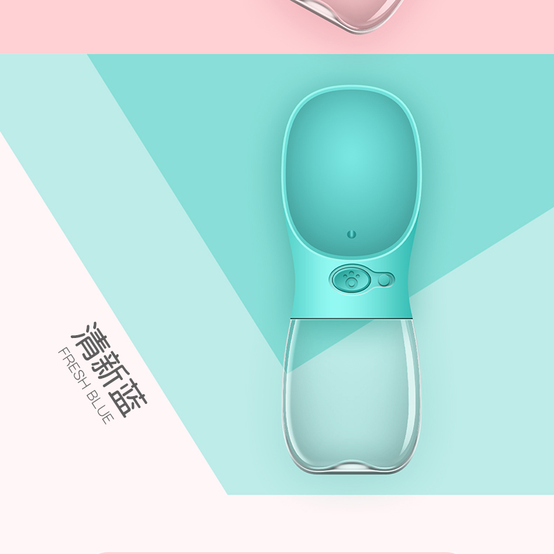 亚马逊宠物饮水杯外出随行杯户外便携式狗饮水器现货批发详情23