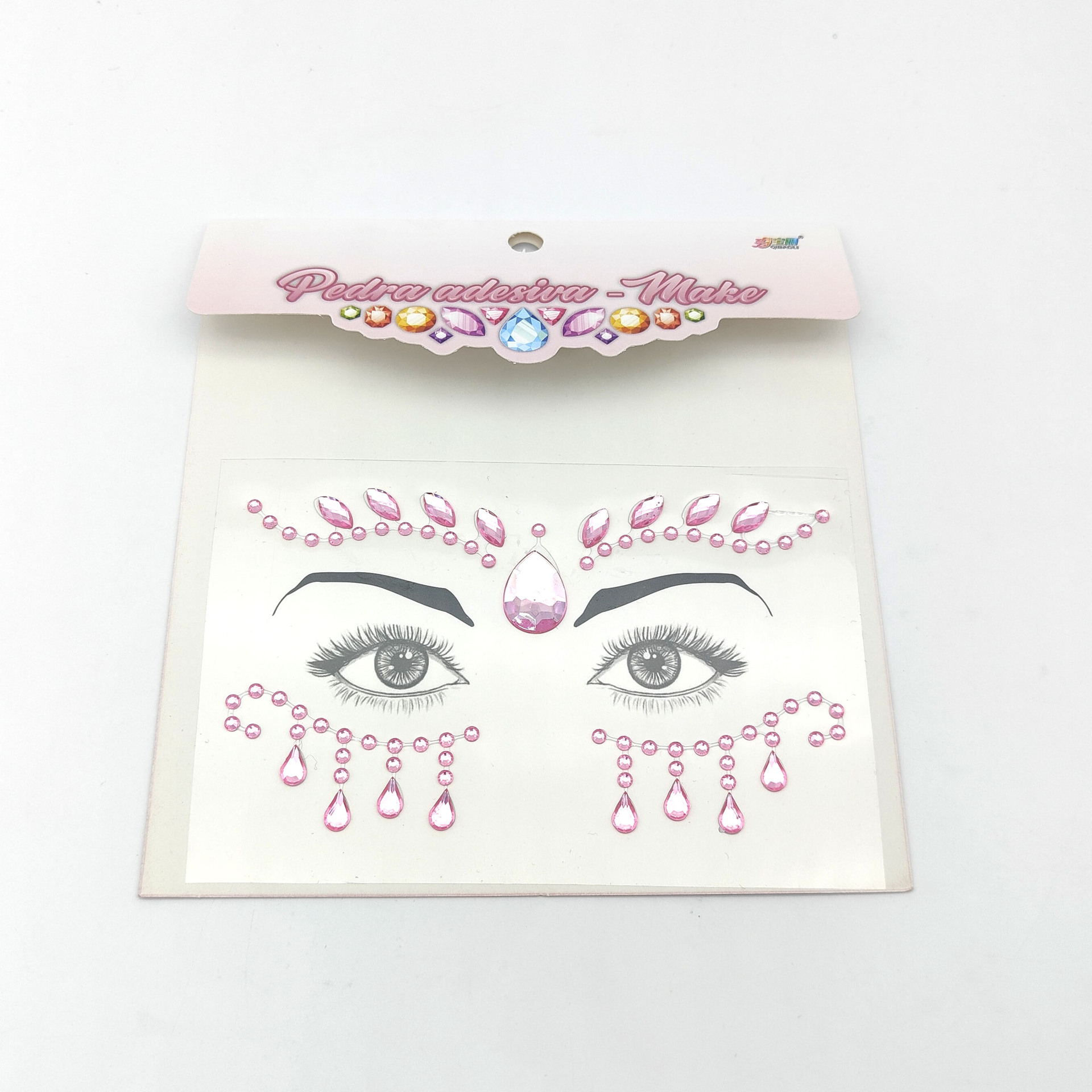 New face stickers, eye stickers, diamond makeup balls, Halloween decorative stickers, diamond eyebrow stickers, personalized stage makeup stickers pic 11