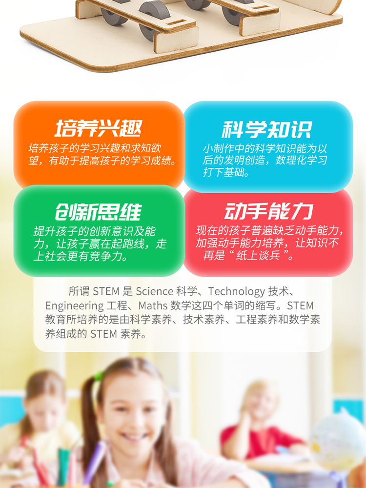 Primary school science and technology small handicrafts, DIY magnetic levitation science experiment equipment, educational steam learning AIDS pic 12