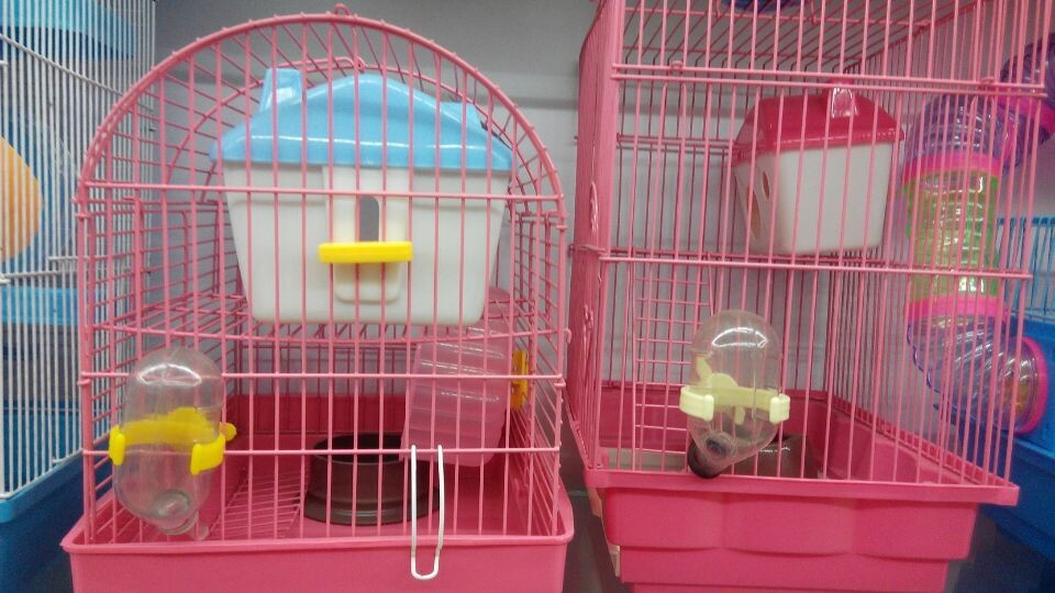 供应仓鼠笼 铁笼 塑料笼 金属鸟笼 宝杰宠物用品详情12