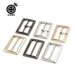 现货批发金属t恤调节扣衣服衣角固定打结装饰扣圆形丝带丝巾扣金详情3