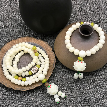 Hainan Mini Star and Moon Bodhi Bead Bead Bracelet 3*5 dry-ground high-density multi-circle Bodhi seed cultural Play bracelet accessory pic 6