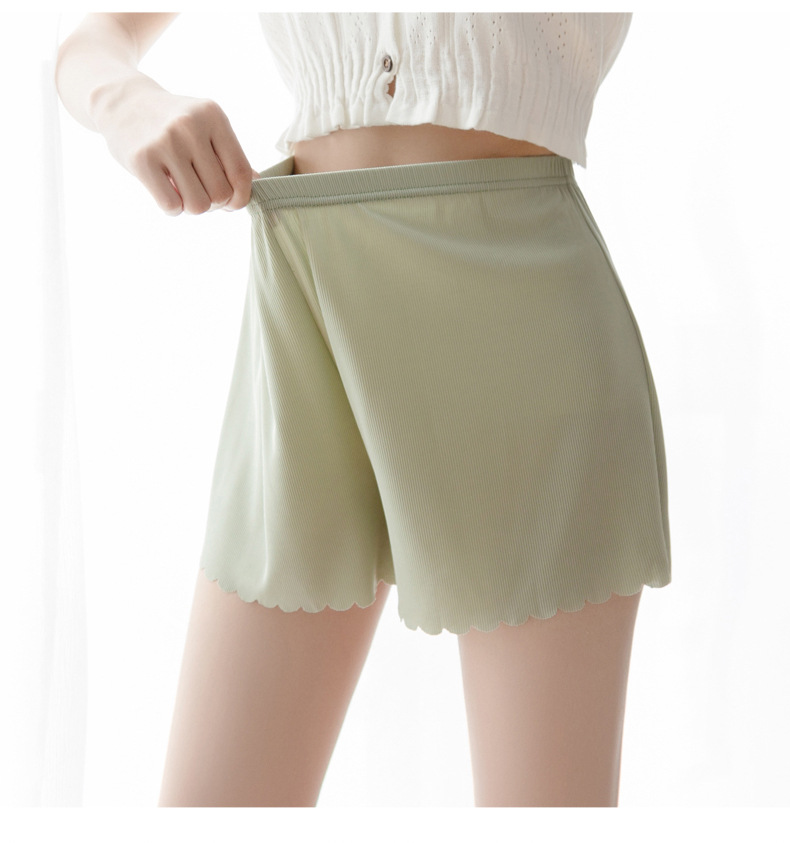 冰丝安全裤女防走光可外穿夏季薄款无痕不卷边居家宽松短裤打底裤详情34
