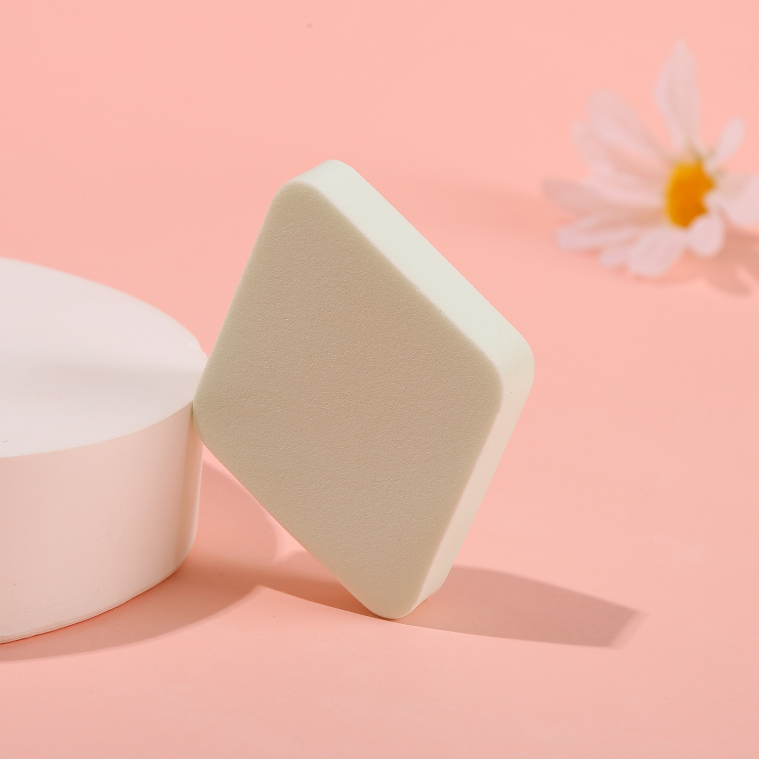 厂家直销批发菱形粉扑海绵水滴粉扑干湿两用加厚气垫彩妆单粉饼详情4