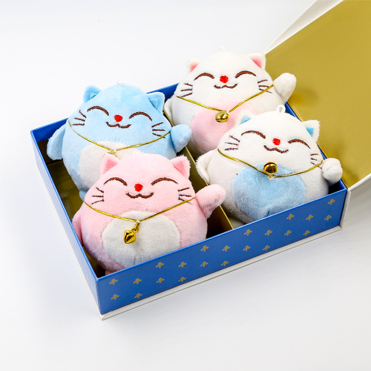 Paula claw machine doll, cat plush pendant, keychain, wedding gift, cute cat pendant wholesale pic 3