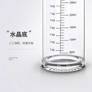 Crazy scramble for high-quality water cups, cola cups, transparent straw cups, glass milk tea cups, universal beverage cups and glass cups pic 5