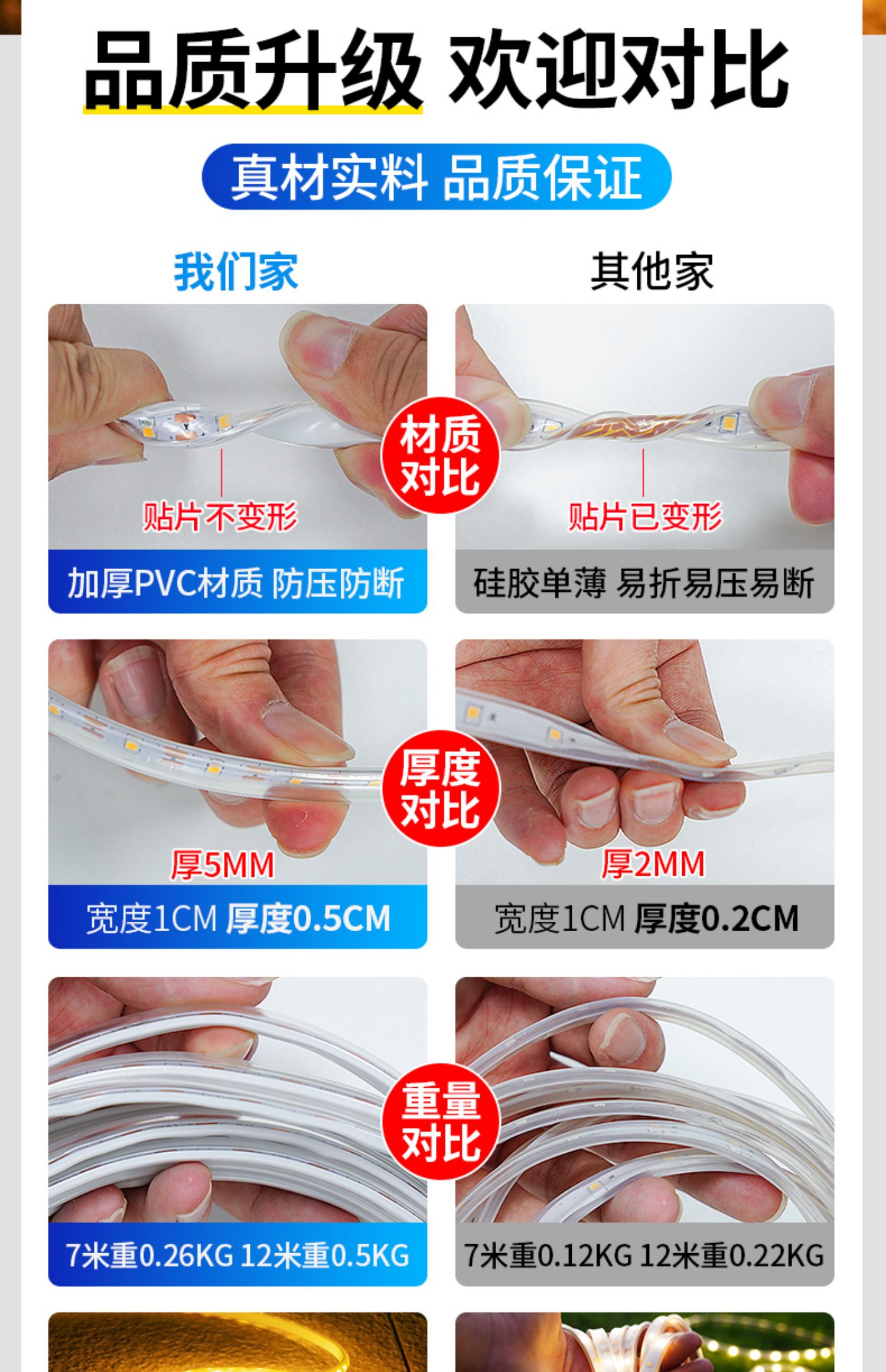 太阳能灯带自粘户外防水庭院阳台氛围室外彩超亮led线条灯串闪灯详情2