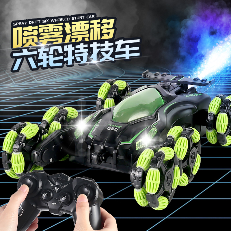 跨境新品手势感应扭变车儿童玩具四驱越野变形汽车漂移特技遥控车详情9