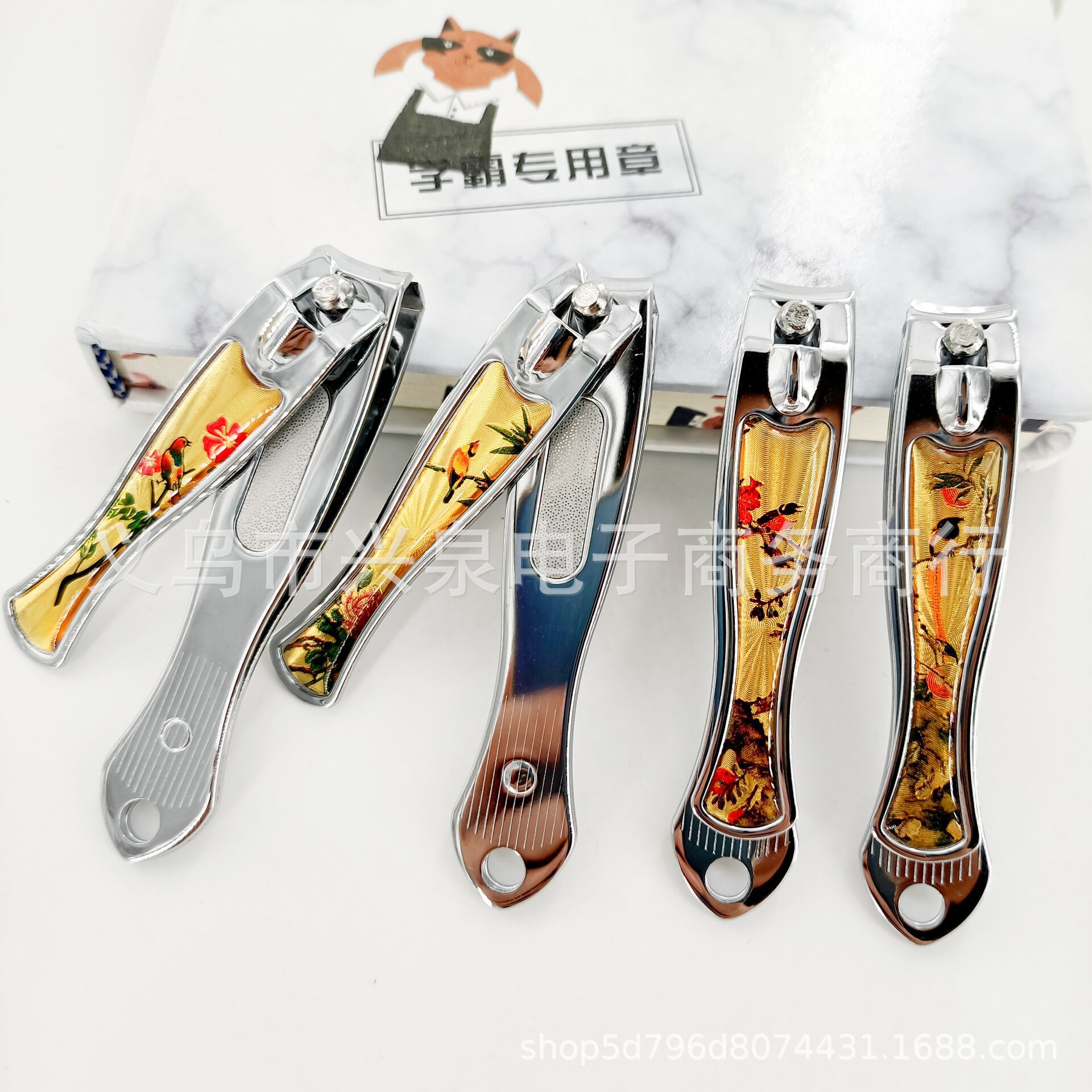 Stainless steel flat-mouthed nail clippers, nail pliers, nail knives, large nail knives, nail trimming scissors for adults, one yuan supply pic 12
