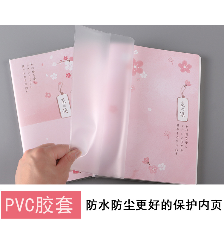 16k rubber-covered notebooks, PVC covered notebooks, creative and simple notepads, student diaries, exercise books wholesale pic 9