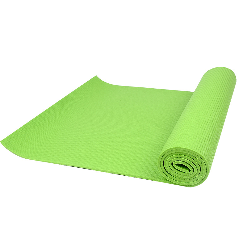 وتوزع أوراق اليوغا من طراز PVC6mm على شكل أحشاش سميكة ضد الانزلاق في الهواء الطلق pic 11