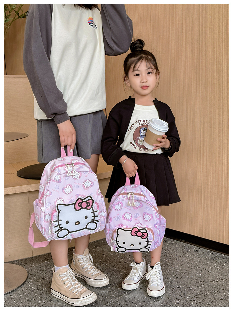 新款三丽鸥儿童包卡通可爱男女童减负幼儿园书包儿童双肩背包批发详情14