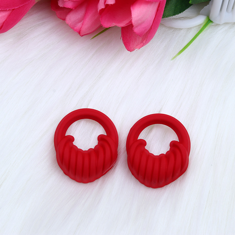 新款糖果色包包形立体喷漆耳钉耳环简约时尚个性精美耳坠耳环女详情10