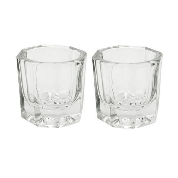 Wholesale of special glue cups for grafting, nail removal water cups, thickened crystal glass cups, and eyelash extension auxiliary tools pic 7