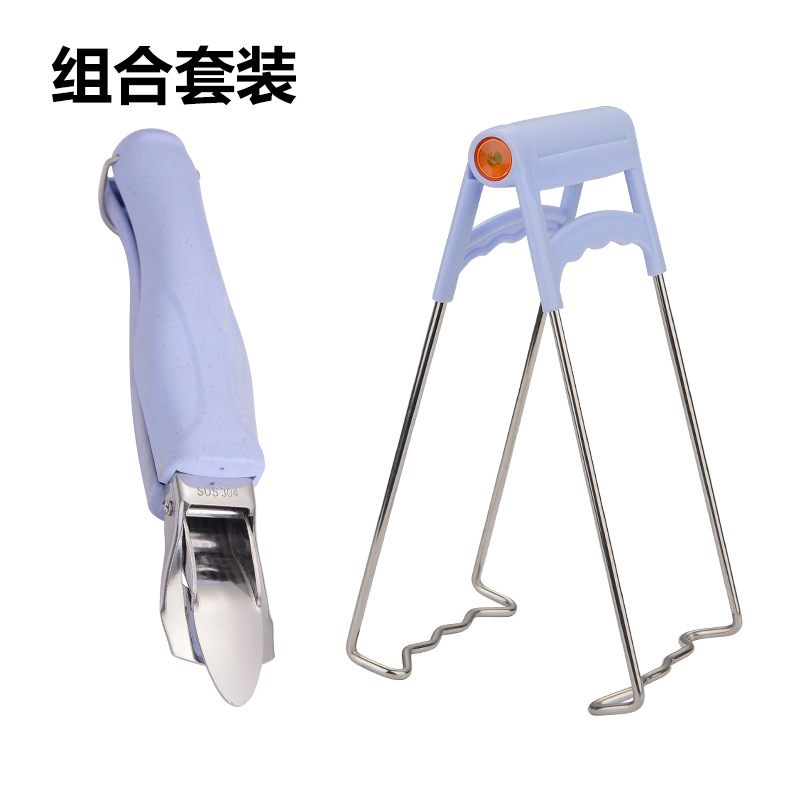 304 stainless steel anti-scald tongs, household bowl tongs, anti-slip tongs, kitchen tools, bowl and plate tongs, plate lifting tongs wholesale pic 14