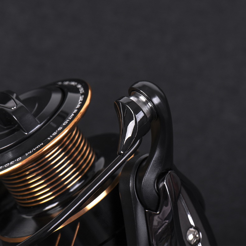 28019 CAPACI [RT Series Spinning Wheel] Metal swing arm line cup fishing reel, sea fishing gear pic 12