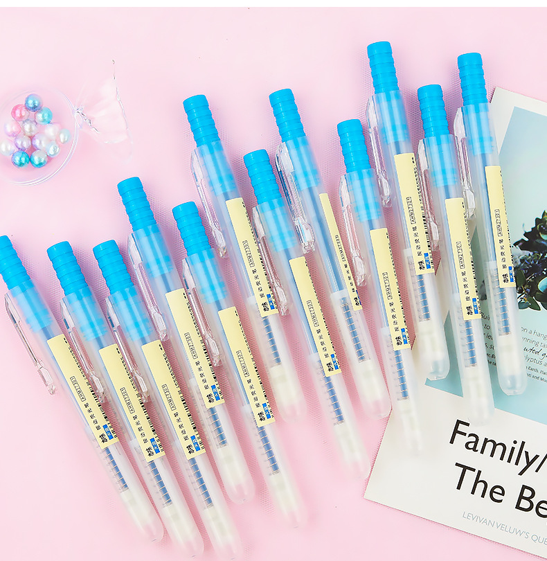 Wholesale of large-capacity color-press highlighters for students, 6-color outline pens for rough marking of key points pic 13