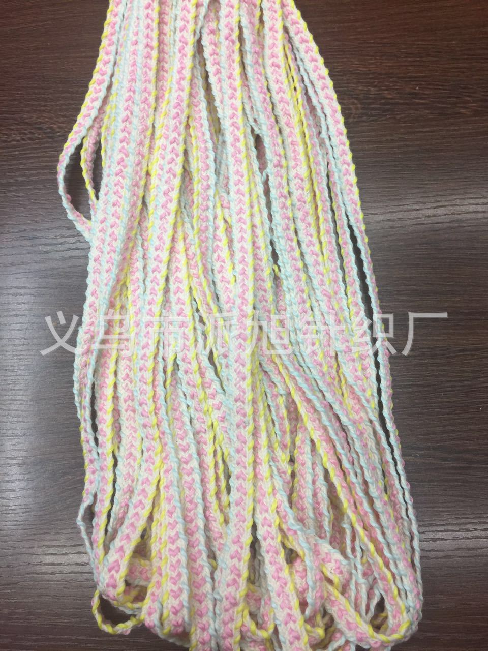 Colored braids, webbing, polyester-cotton 1.2cm clothing accessories, accessories and decorations in stock, factory direct sales pic 1