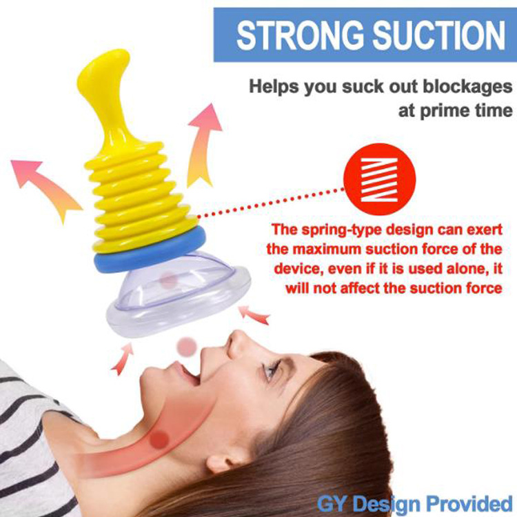 呼吸训练器窒息急救援面罩人工心肺活量Choking Emergency Device详情10