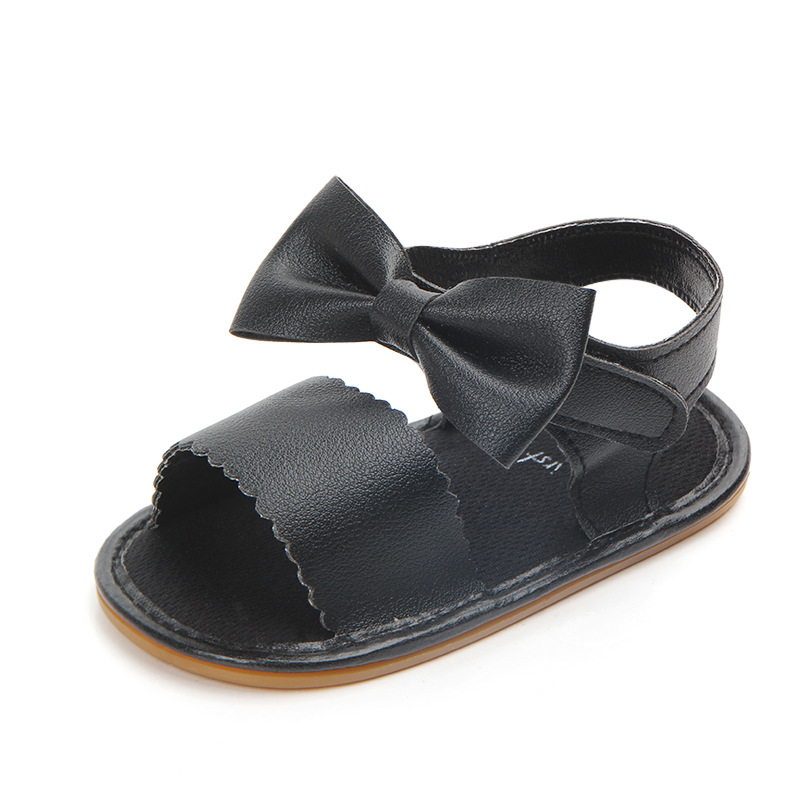 Summer new style 0-1 year old girl baby bow PU soft-soled walking shoes and infant sandals wholesale 0960 pic 15