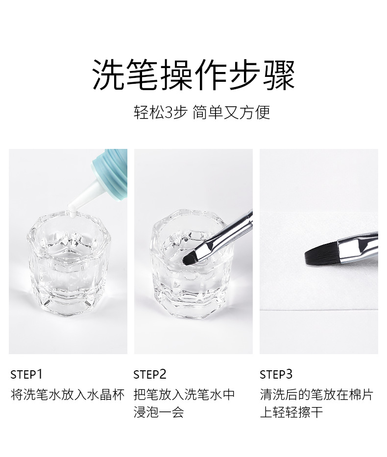 This is a popular foreign trade product, a small octagonal crystal cup without a lid, and a special liquid cup for crystal armor blending pic 2