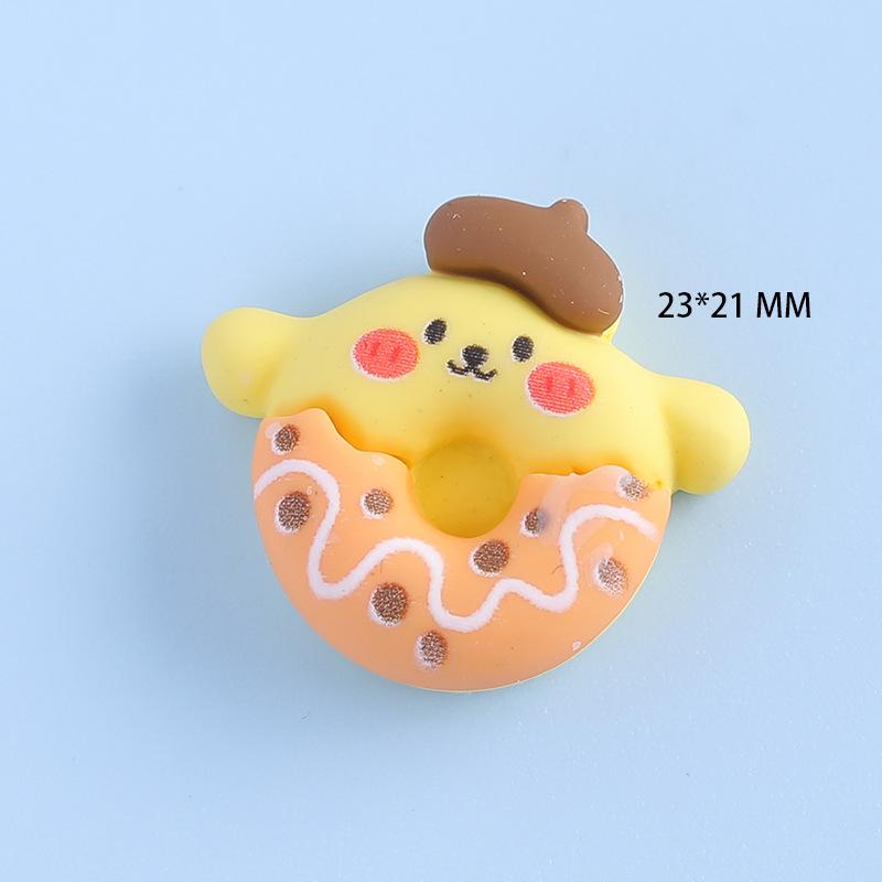 Resin accessories, donuts, diy phone cases, water cups, toys, patches, car storage boxes, shoes, clothing and headwear materials pic 7