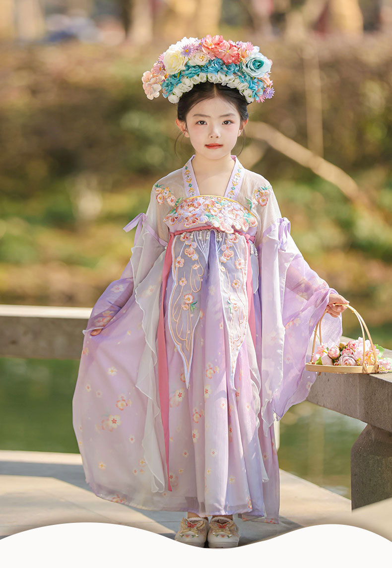 جنية المد ربيع العام … فوق الـ HanFu العرض بـ (ليتل السامي الأميرة GuoFeng فساتين رياض الأطفال للأطفال الذين تنورة Ru بالجملة pic 1