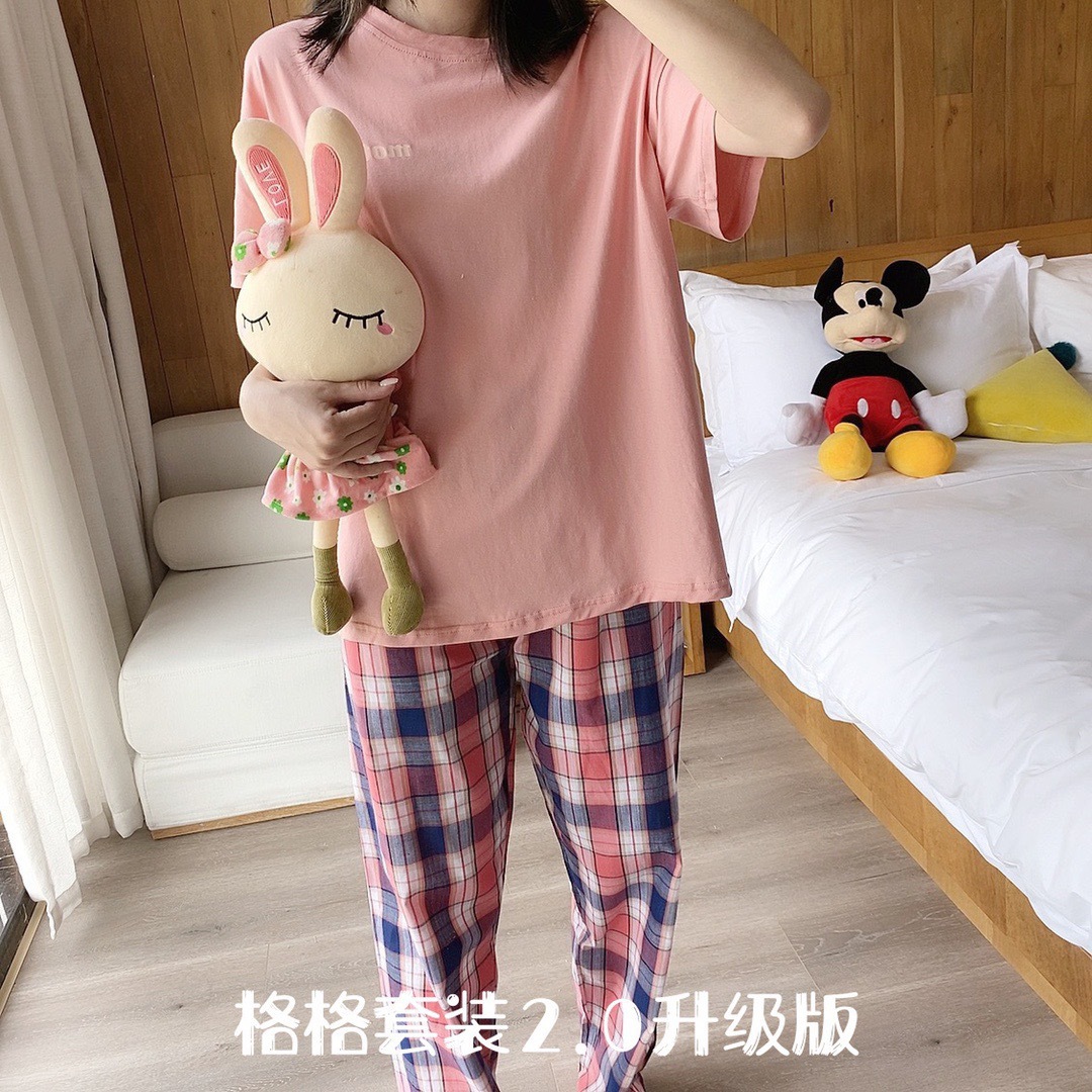 Gege Set Japanese-style Home Wear 2.0 Upgraded Version, Japanese-style color contrast simple, genuine product hair distribution wechat business pic 6