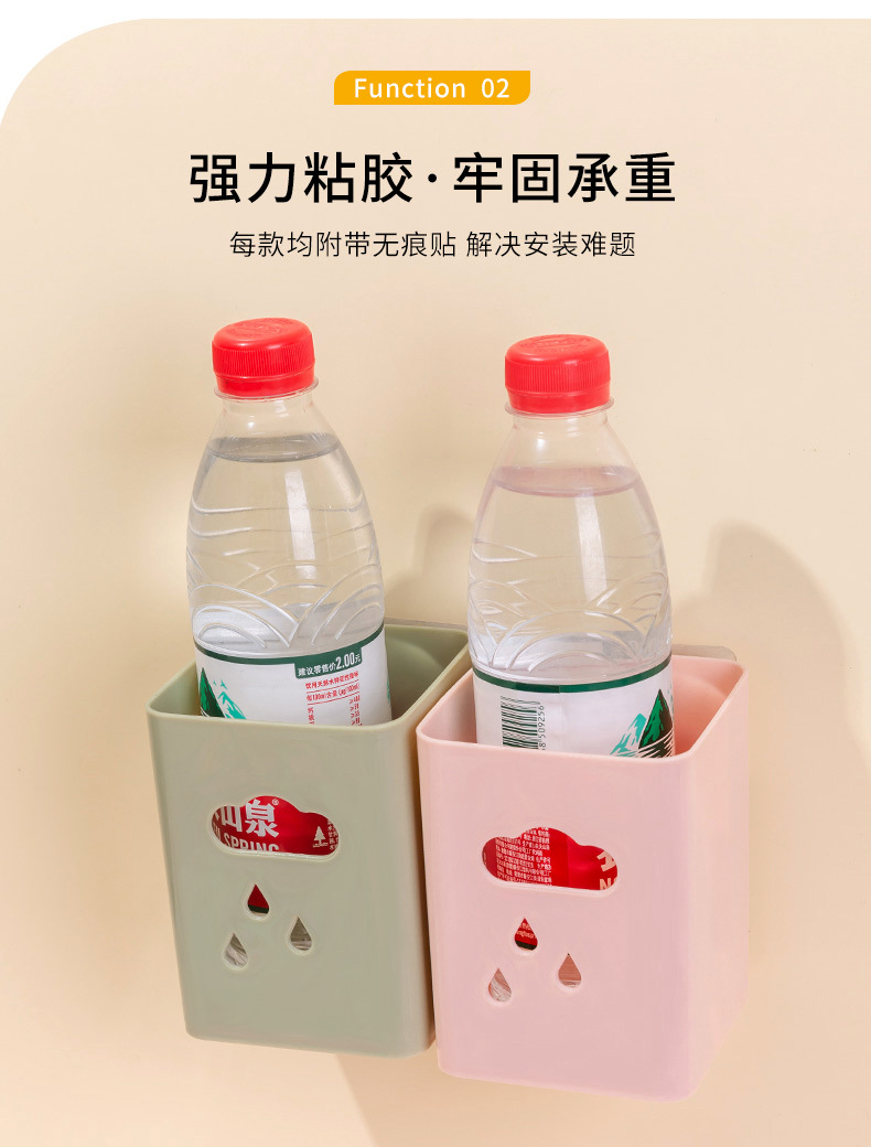 Multi-color cute wall-absorbing pen holder desktop large-capacity student stationery storage box high appearance level fun pen holder pic 4