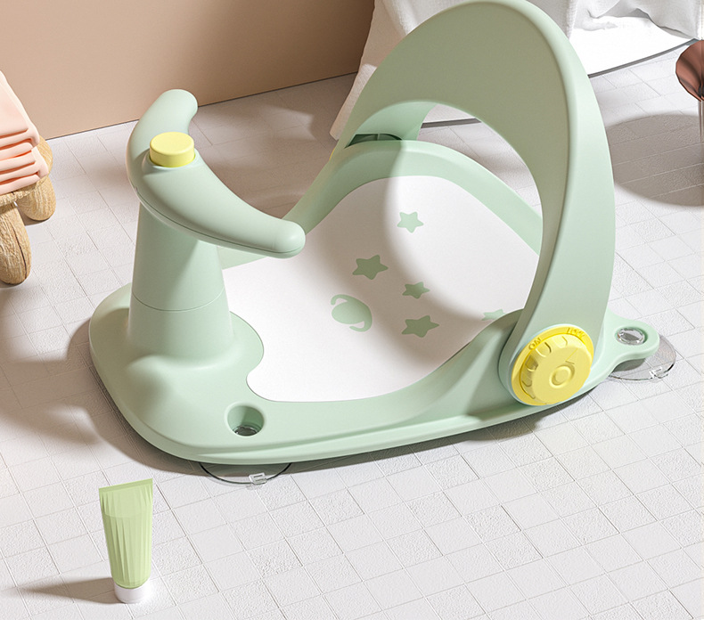 宝宝洗澡座椅神器可坐托新生婴儿躺托架坐椅儿童浴盆防滑洗澡凳子详情27