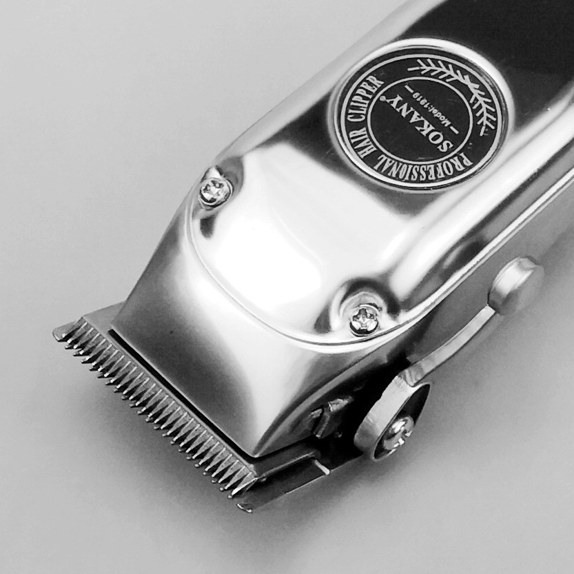 SOKANY1919 all-stainless steel hair clipper, electric clipper, rechargeable adult hair clipper, electric shaver pic 6
