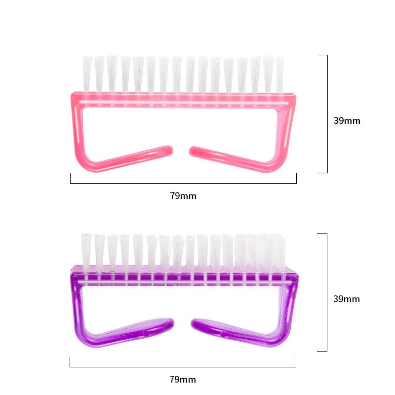 Nail brush, large nail art dust brush, transparent horn brush, cleaning brush, nail brush gift, large quantity, cost-effective shanilak pic 10