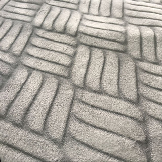 The manufacturer produces spandex super soft silver fox fleece four-sided elastic plush fabric and crystal fleece clothing and home textile fabric pic 22