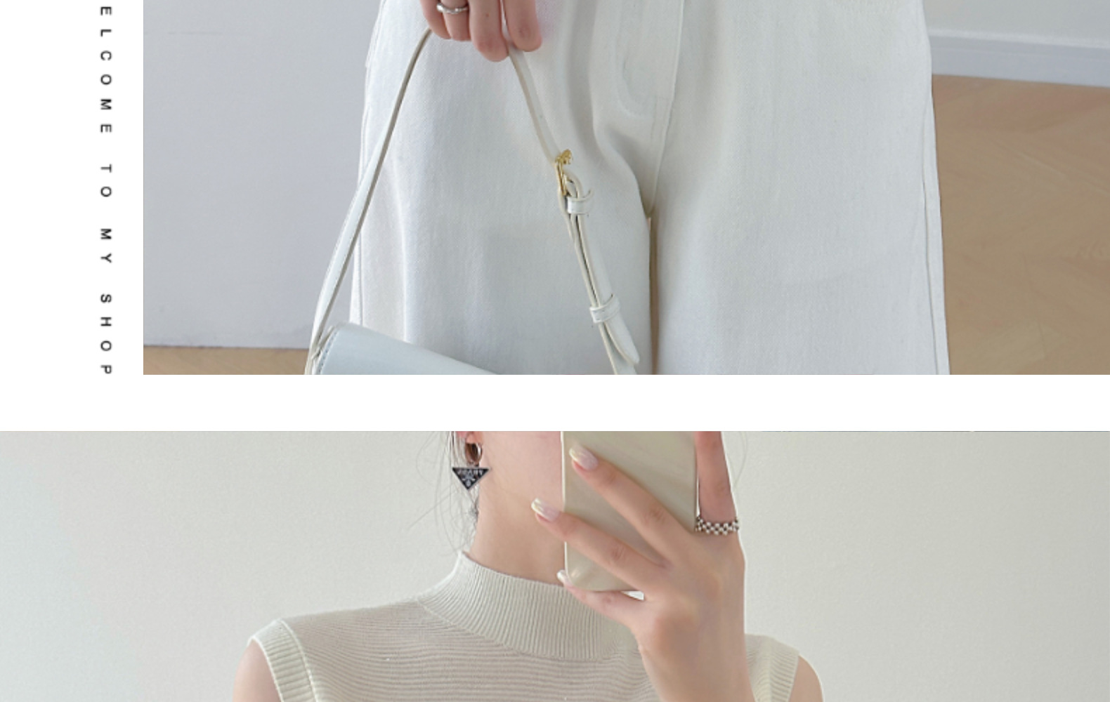 马甲毛衣女装2023年秋季新款无袖背心羊毛衫女士半高领针织衫羊毛详情26