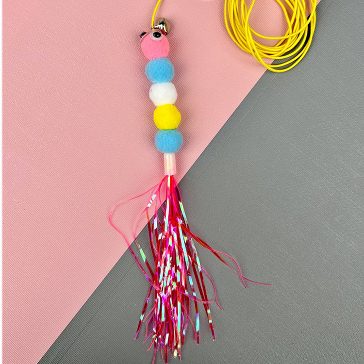 New cat-playing stick, swing, hanging door, cat toy, butterfly with catnip, self-entertainment, hanging, telescopic and adjustable pic 85
