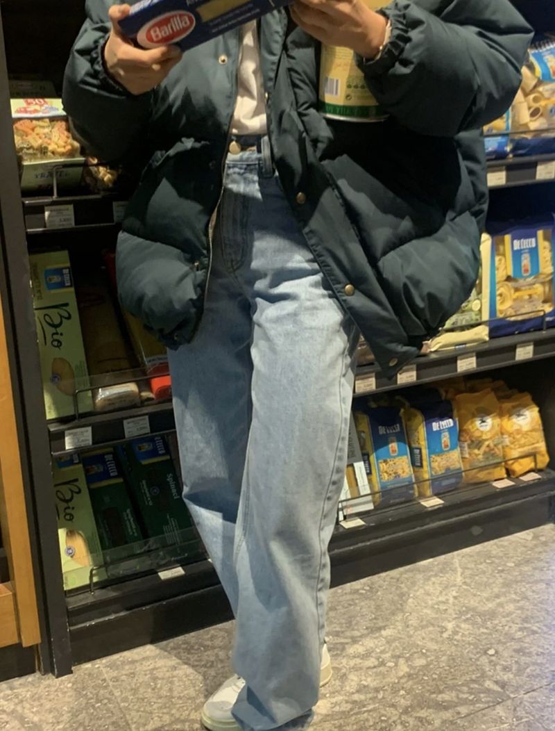 2022 Winter new style of Korean Dongdaemun th*bar*net stand-up collar 90 white duck down down jacket for women in stock pic 37