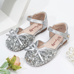 女童皮鞋2024新款红色公主鞋春夏季宝宝小女孩平底单鞋儿童软底鞋详情30