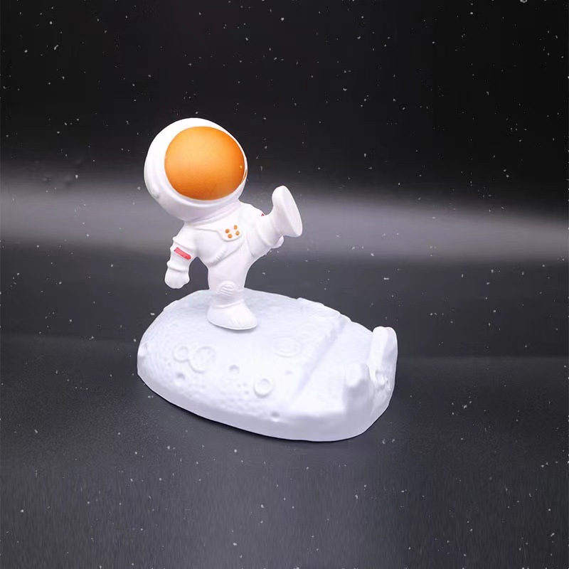 新款太空人宇航员手机支架支撑架可爱汽车摆件桌面手机座厂家直销详情7