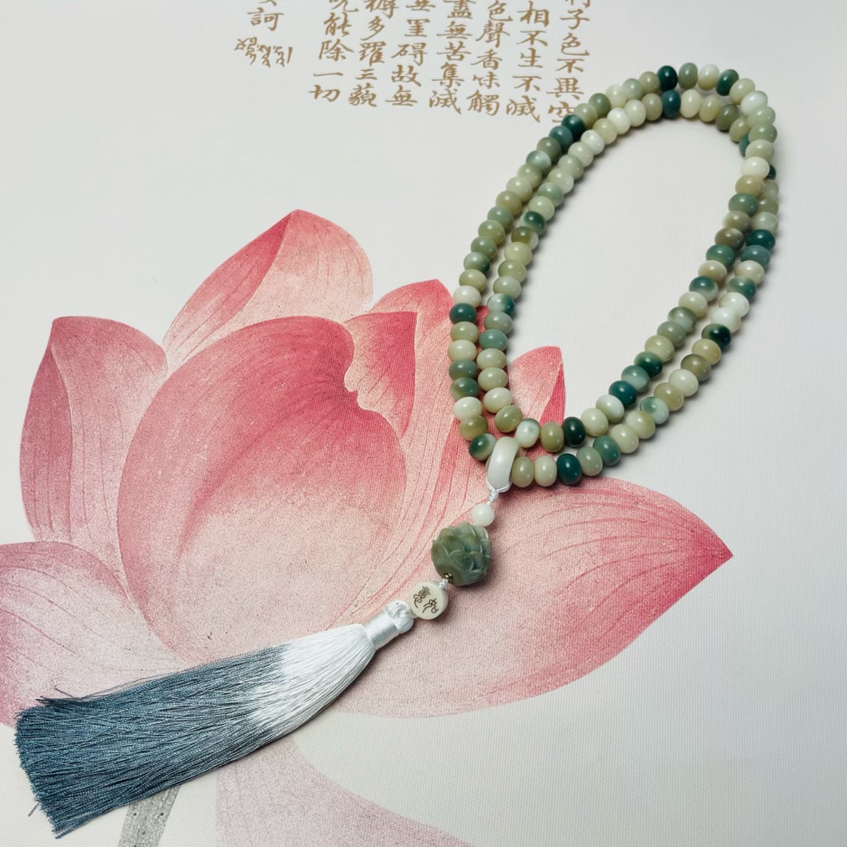 Qingmang Dunhuang Bodhi Root Bracelet, Handmade diy Buddhist prayer beads, prayer beads, necklace, bracelet, fine New Chinese-style jewelry wholesale pic 23