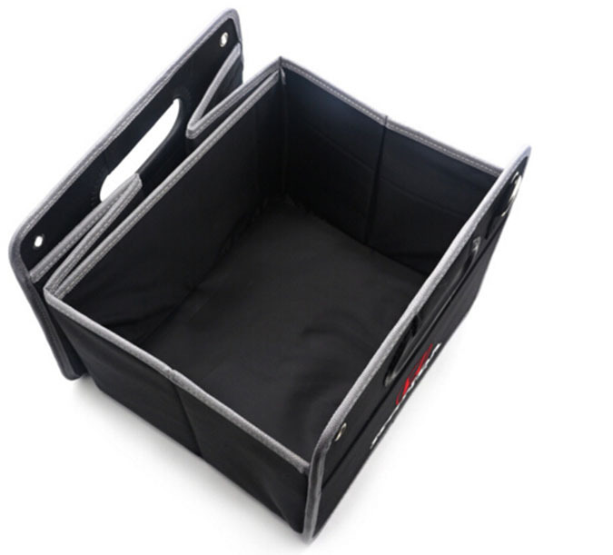 厂家直销汽车收纳箱黑色牛津布储物箱车用后备箱收纳包可定制logo详情75
