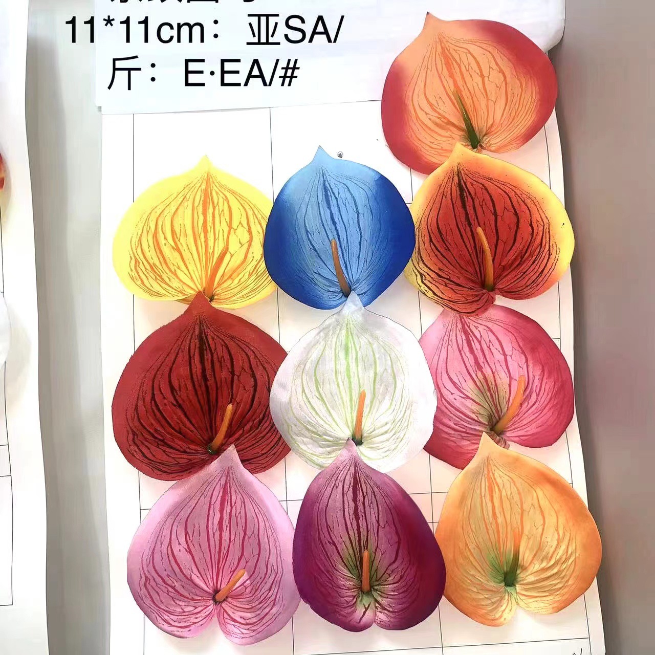 A comprehensive collection of calla lily flowers that are both cheap and beautiful, including lotus, artificial flower heads, goose down, gold, pink, gold, artificial flowers, and anthuriums pic 2