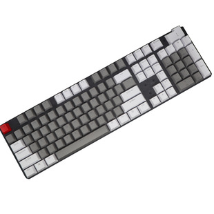 ABS color-matched 61/87/104 key mechanical keyboard cap, two-color closed character translucent color key cap pic 27