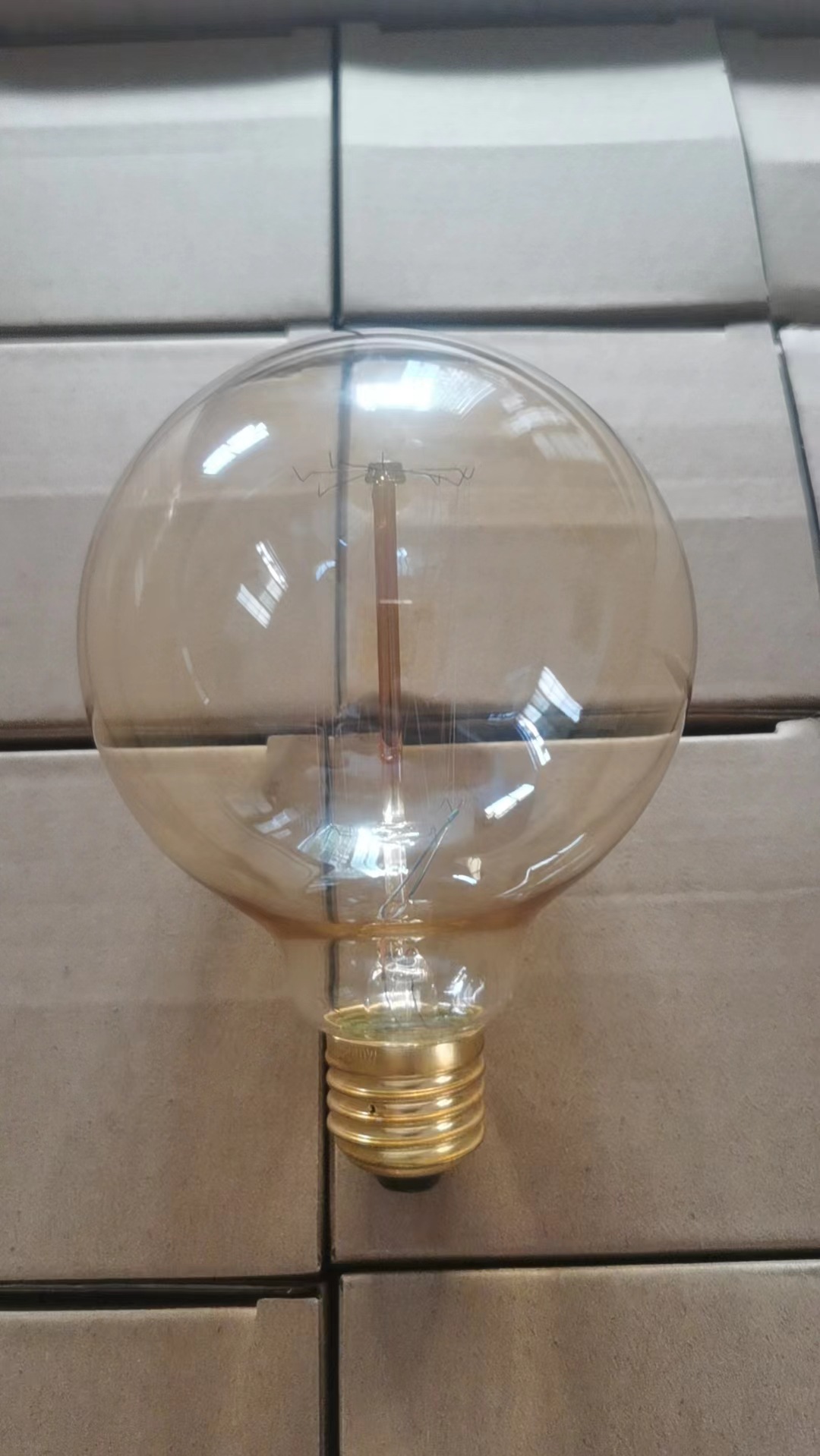 G95  220V 钨丝款个性创意艺术装饰 爱迪生灯泡 复古怀旧钨丝灯泡详情2