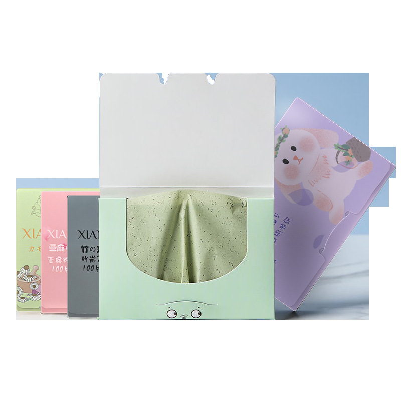 Portable pull-out scented oil-absorbing face pic 1