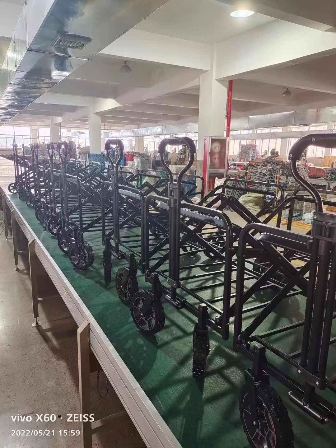 Family camping vehicle, grocery shopping and delivery cart, folding lightweight camping vehicle, cart, outdoor towing cart, campsite vehicle pic 22