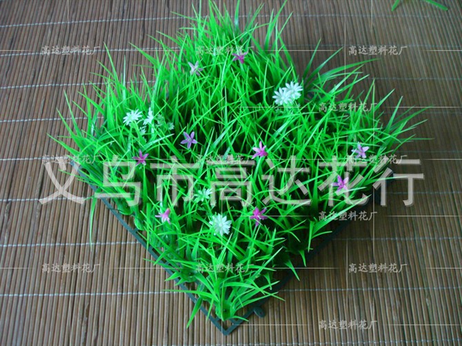 Yiwu factory direct sales, wholesale of artificial tall seedling lawns, artificial turf plastic 60*40cm, densified and thickened pic 15