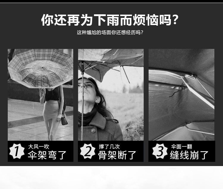 Wholesale of water-blooming umbrellas with logo printing, sun umbrellas, folding umbrellas, all-weather black rubber umbrellas, sun protection umbrellas and sunshade umbrellas pic 7