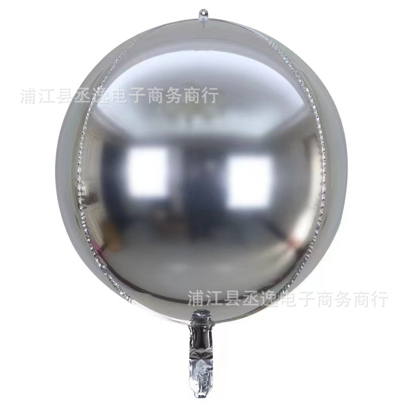 跨境爆款22寸4D立体圆球婚庆生日狂欢庆祝派对场景布置装饰气球详情7