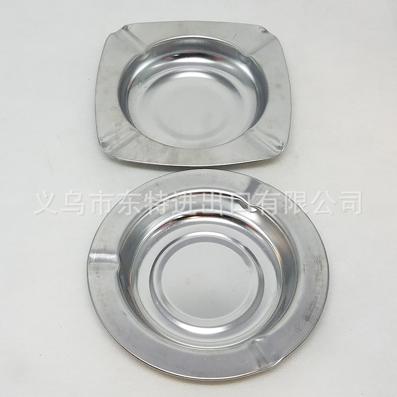 厂家直销不锈钢一元超市地摊烟灰缸货源批发餐厅网吧烟缸详情6